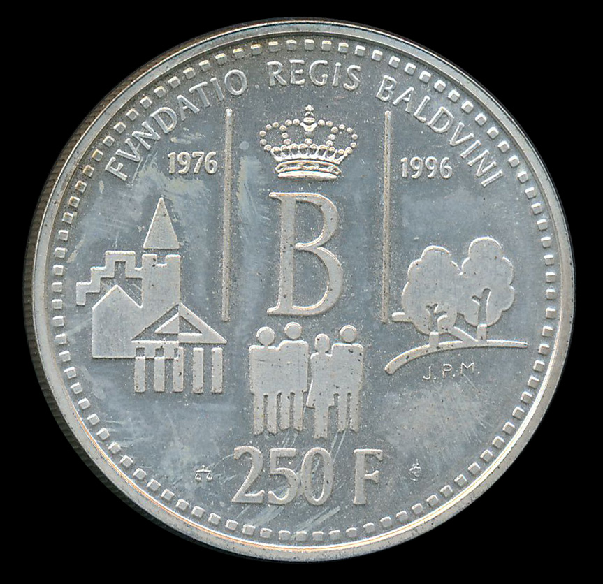 250 BEF franc zilver België