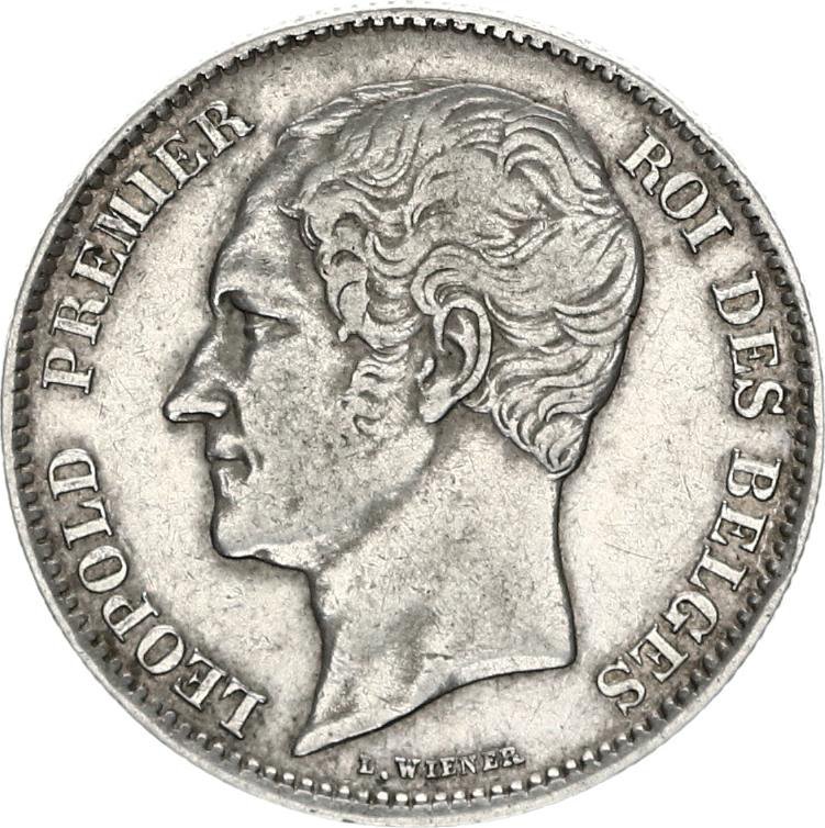 belgie 2,5 franc zilver