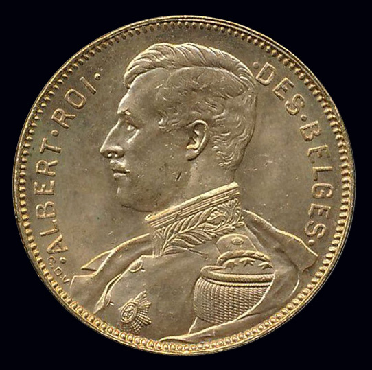 belgie goud 20 franc albert roi