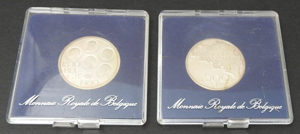 belgie 500 franc zilver