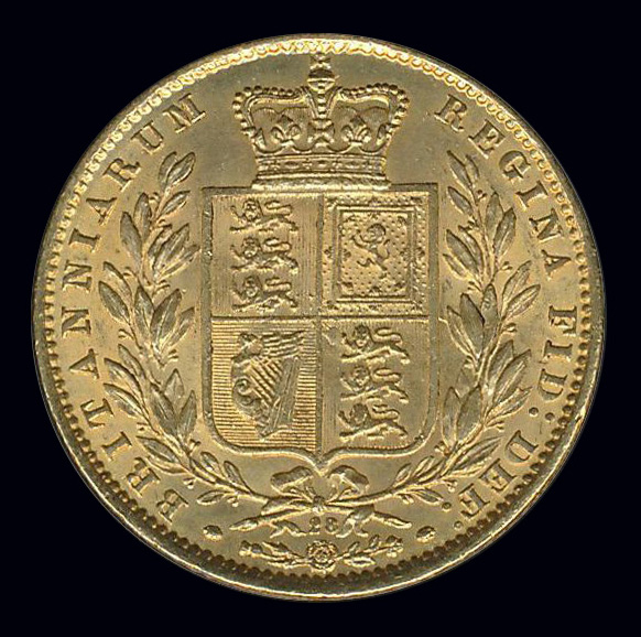 engeland goud front britanniarum regina