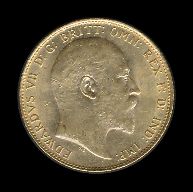 engeland goud front edwardus VII