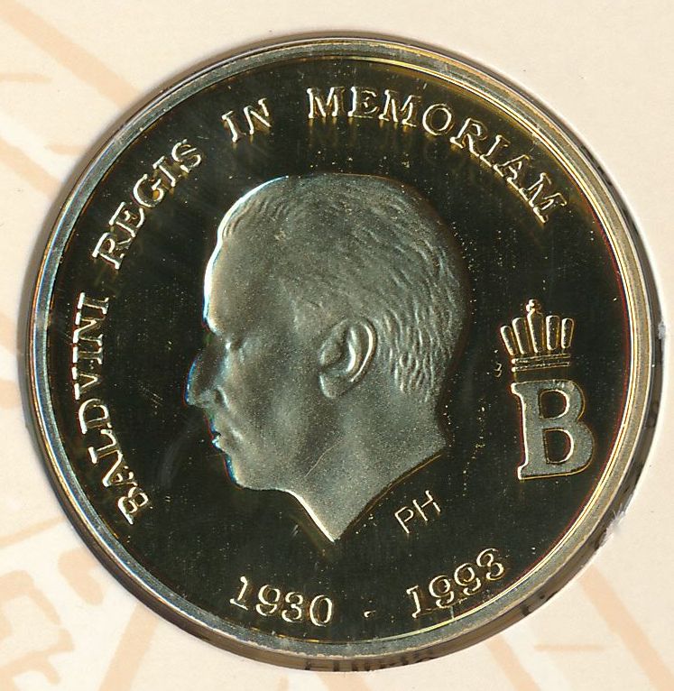 1930 1993 goud boudewijn baldvini regis in memoriam